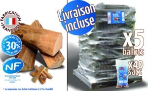 Issu des meilleurs essences de feuillus durs (chêne, charme, hêtre) Bois séché à moins de 20 % d’humidité, écorcé et sans mousse Haute performance calorifique Certifié NF bois de chauffage H1G1 et testé CERIC