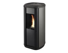 Supra Poêle à granulés de bois 5.5 kW noir/anthracite