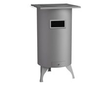 FM Biomasa Poêle à bois en acier ch-7 8 kW rond