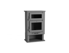 FM Biomasa Poêle à bois en acier CH-3 10 kW avec four