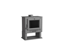 FM Biomasa Poêle à bois en acier CH-0 9.5 kW