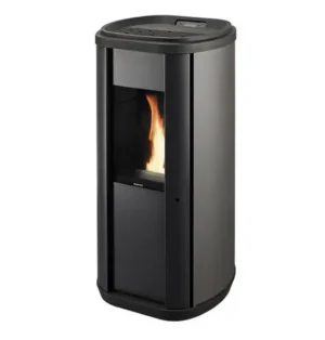 Supra Poêle à granulés de bois 5.5 kW noir/anthracite
