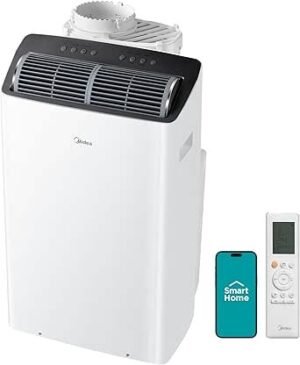De'Longhi Climatiseur mobile PAC N87 SILENT - 2500W - 8500 BTU - 2500W...