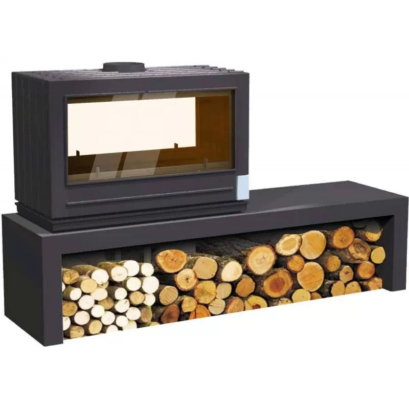 Poêle à bois AARON – Invicta – 18 kW – Image 5