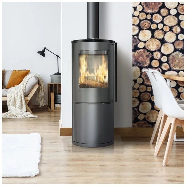 Poêle à bois PICARD acier 9 KW – Image 9