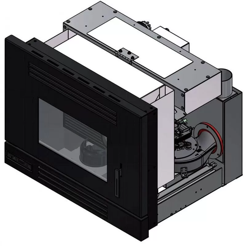 Insert à granulés METTI 8 – Invicta – 8,5 kW – Image 3