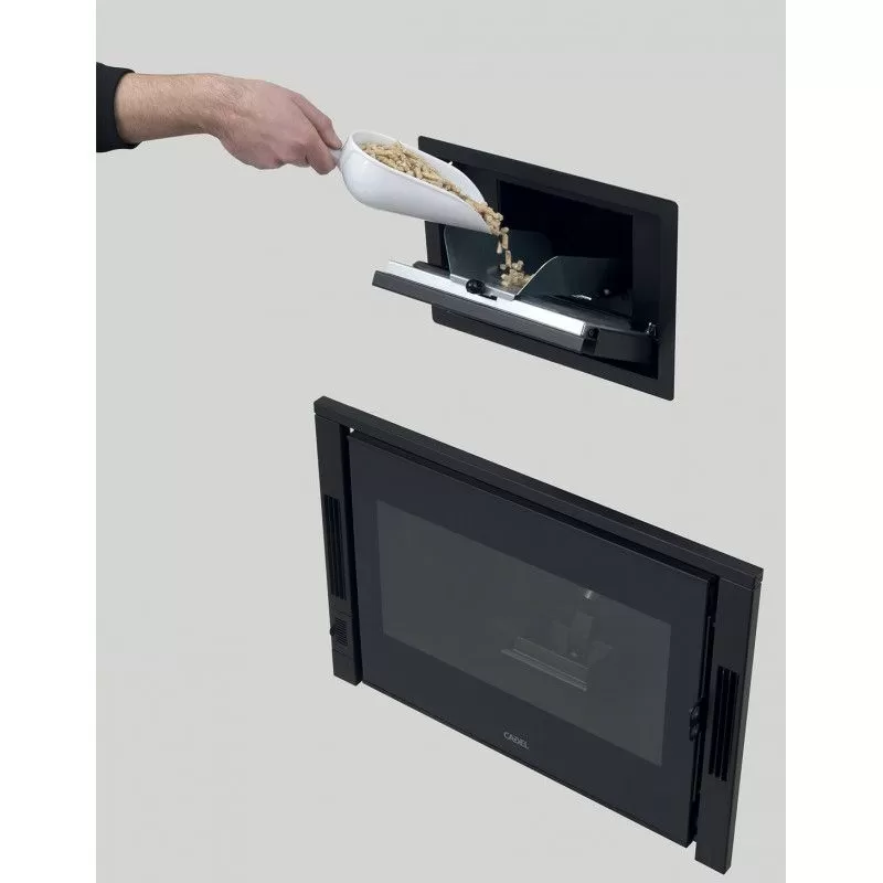 Insert à granulés ZEFIRO 9 – Cadel – 10,5 kW – Image 5