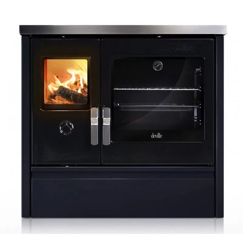 Cuisinière à bois MELISSE 90 – Deville – Image 3