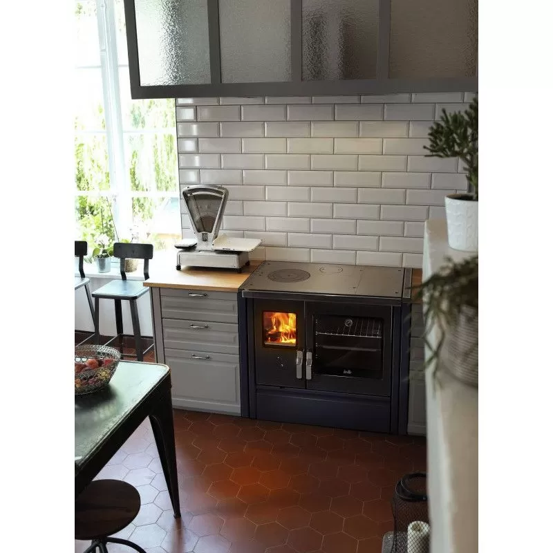 Cuisinière à bois Melisse 90 Hydro – Image 3