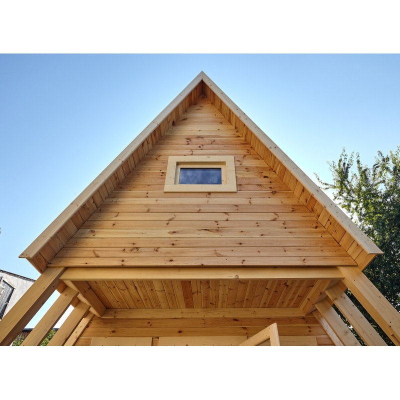 Maison de jardin en bois 18m² surface habitable – Image 4