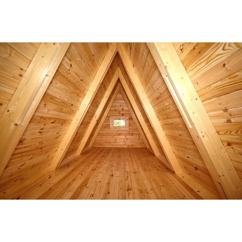 Maison de jardin en bois 18m² surface habitable – Image 9