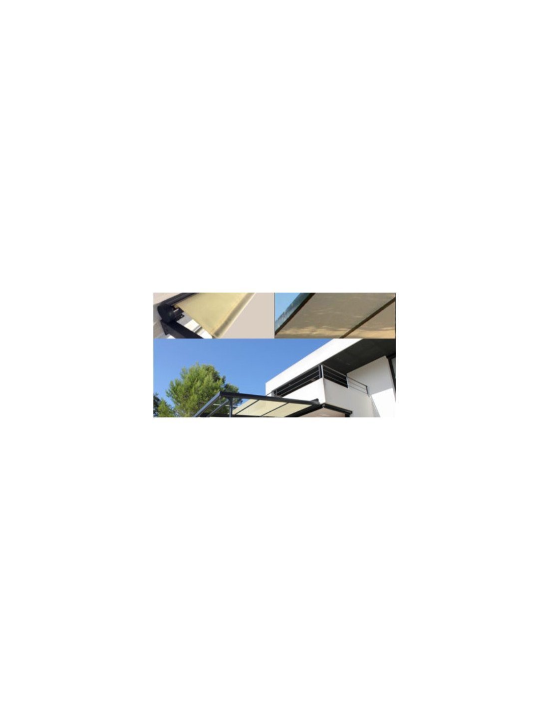 Couverture polycarbonate coulissante pour pergola Azura (sans structure) – Image 6