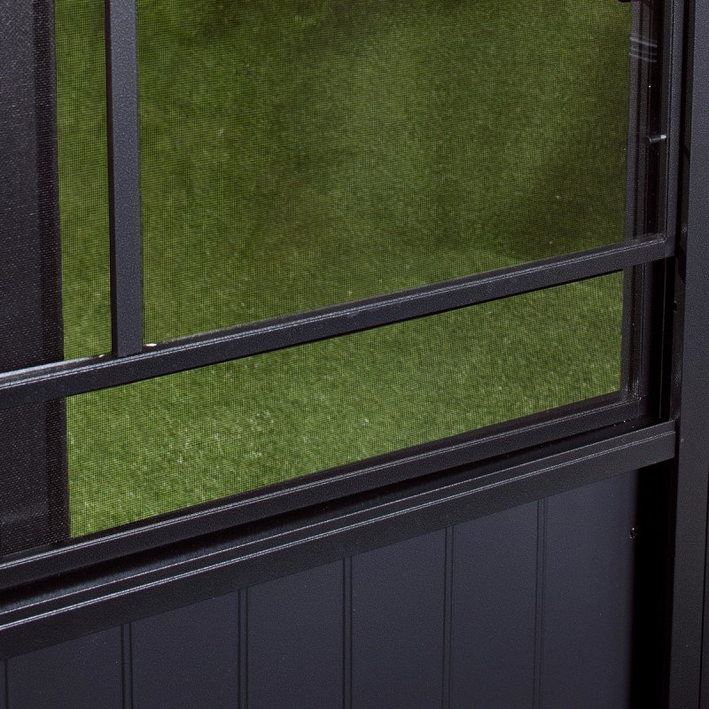Pavillon Charlestone 384x482 cm en aluminium et acier galvanisé – Sojag – Image 5