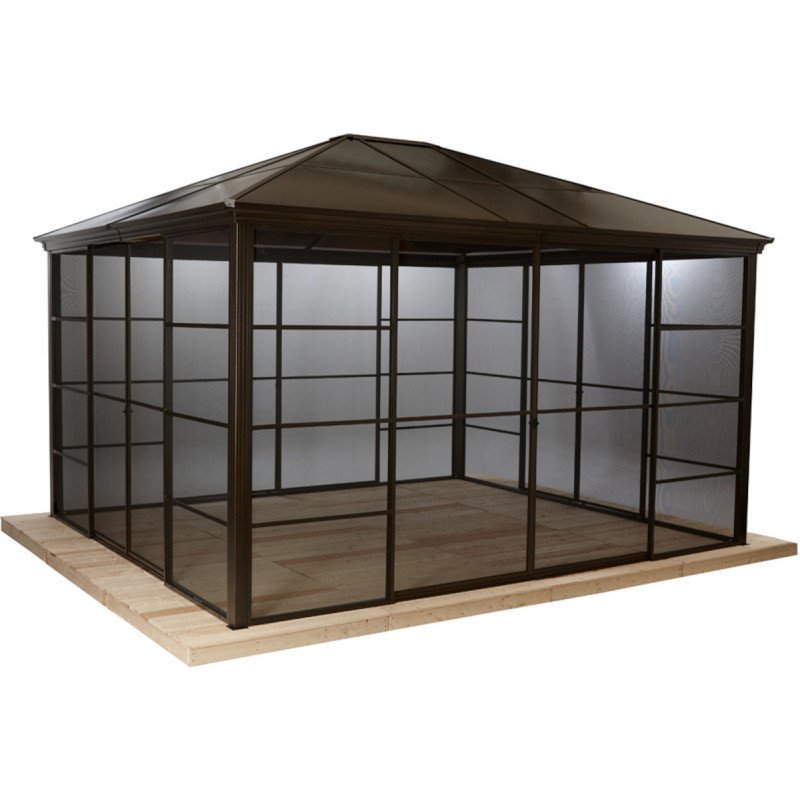 Tonnelle de jardin Mykonos 364x484 cm en aluminium thermolaqué – Sojag – Image 6