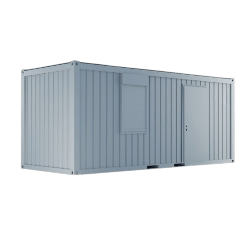 Bureau modulaire 20 pieds monté (1 porte, 1 fenêtre, isolation PU) – Image 2