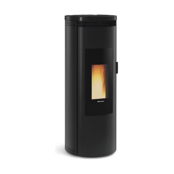 Poêle à granulés AMIKA – 8,0kW – Ventilé et étanche – Extraflame – Image 2