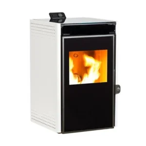 Ecoforest Poêle à granulés 6 kW blanc