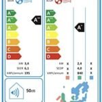 Kältebringer Climatiseur Split – 12000 BTU (3,4 kW) – Avec fonction chauffage, WiFi et App – très silencieux & économe en énergie – kit complet, 5m conduite de frigorigène, R32,… – Image 4
